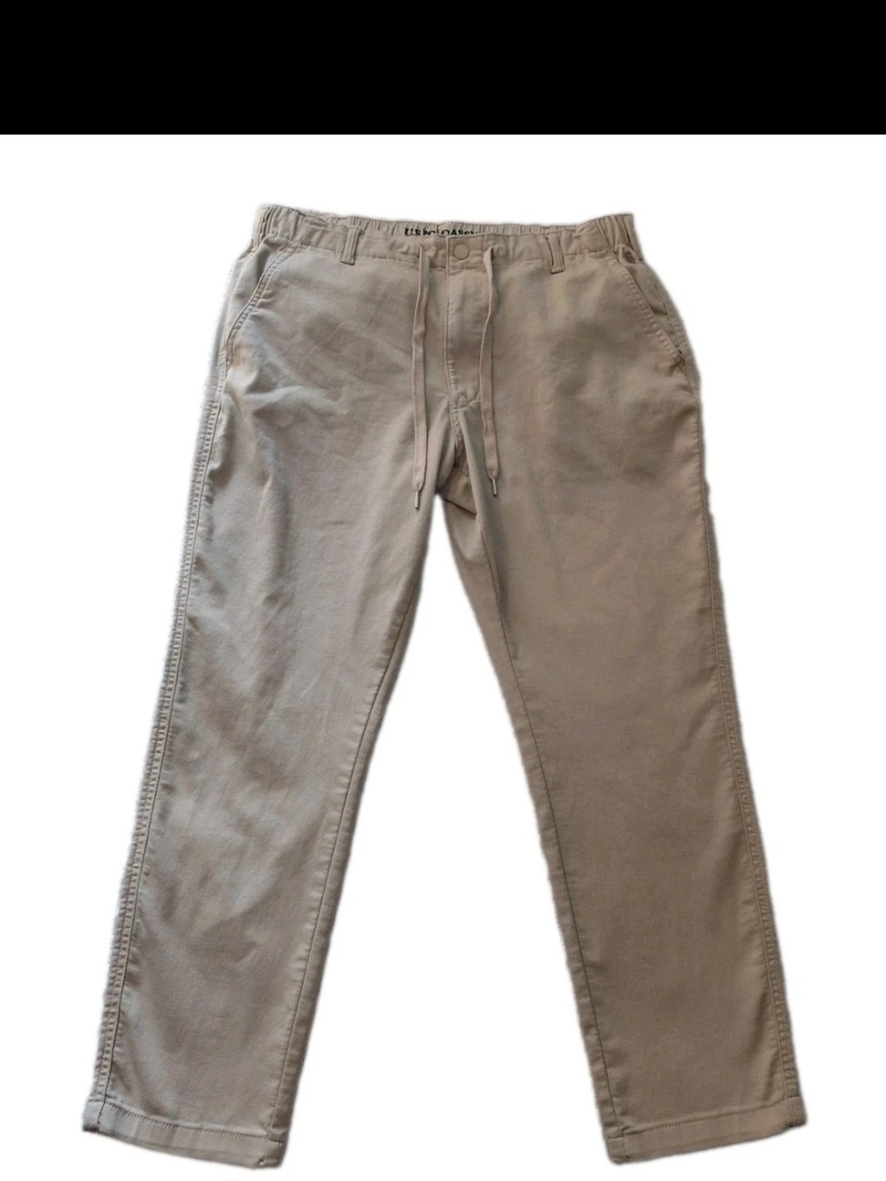 U.S. Polo Assn. Men's Drawstring Chinos - Taupe
